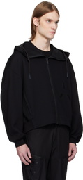 A. A. Spectrum Black Mellows Zip Up Hoodie