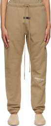 Fear of God ESSENTIALS Tan Cotton Lounge Pants