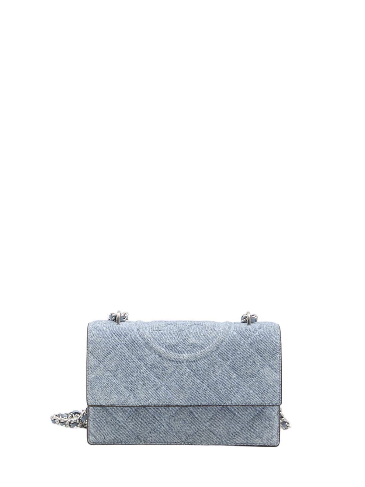 Tory Burch Lillac Leather Fleming Clutch Tory Burch