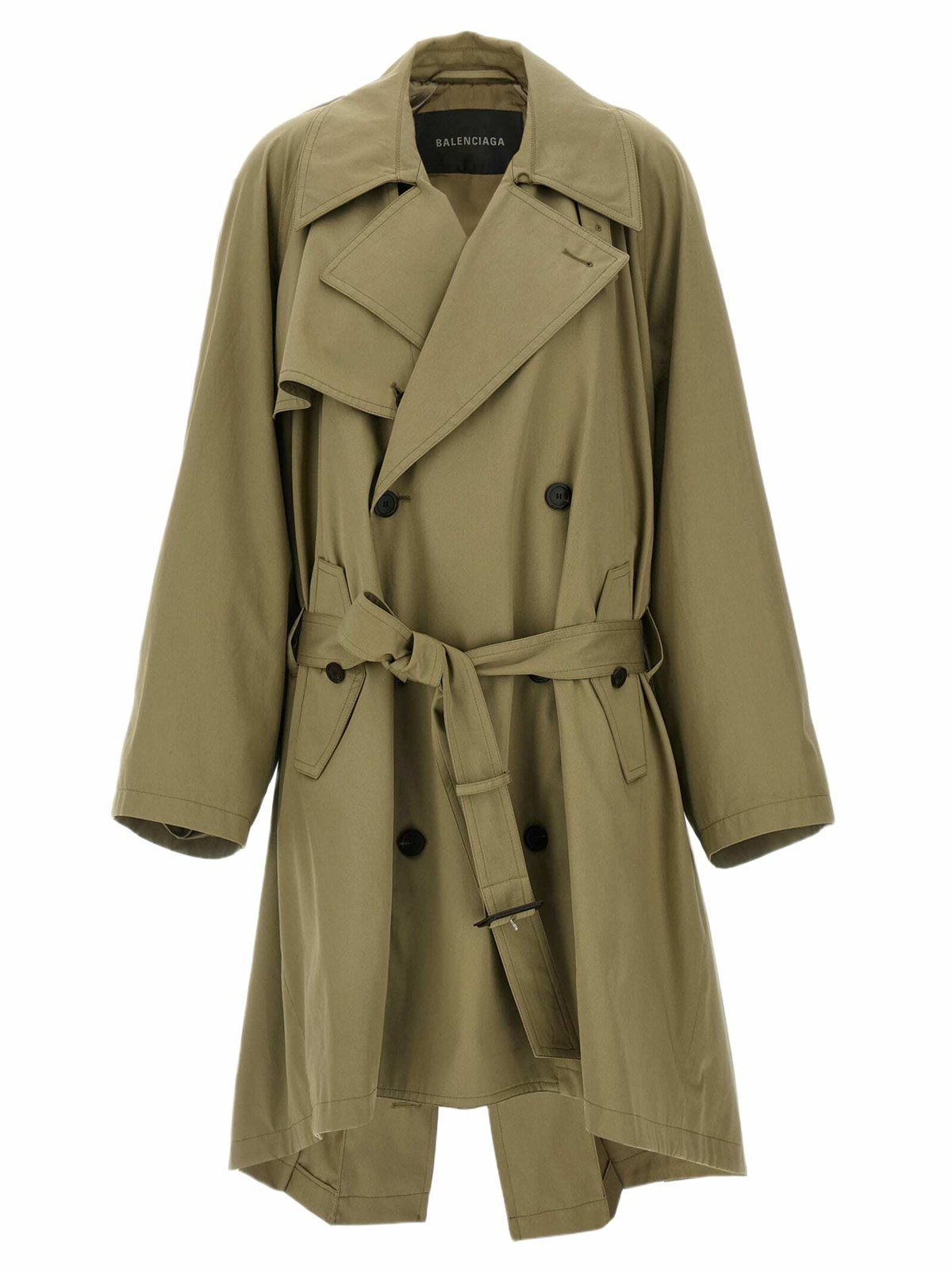 コート BALENCIAGA Navy blue cotton oversize trench coat Balenciaga Navy Blue Cotton Oversize Trench Coat | Grailed