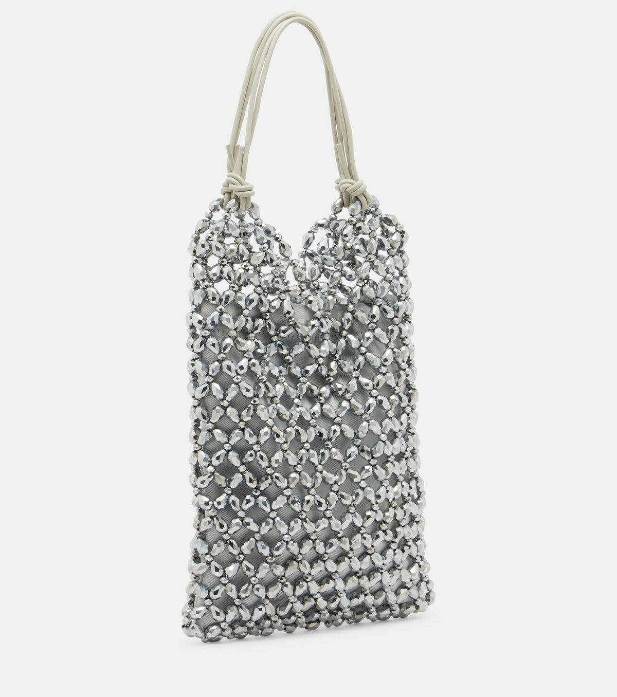 Staud Karla beaded top-handle bag
