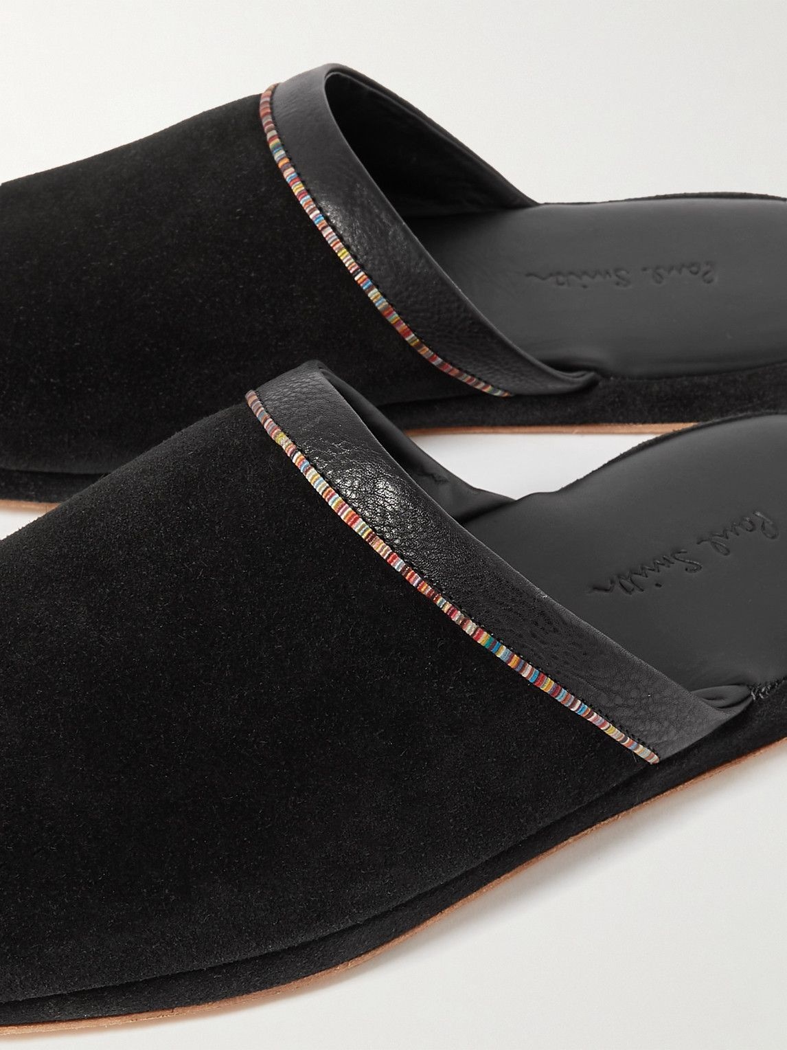 Paul Smith Mesa Backless Suede Slippers - Farfetch