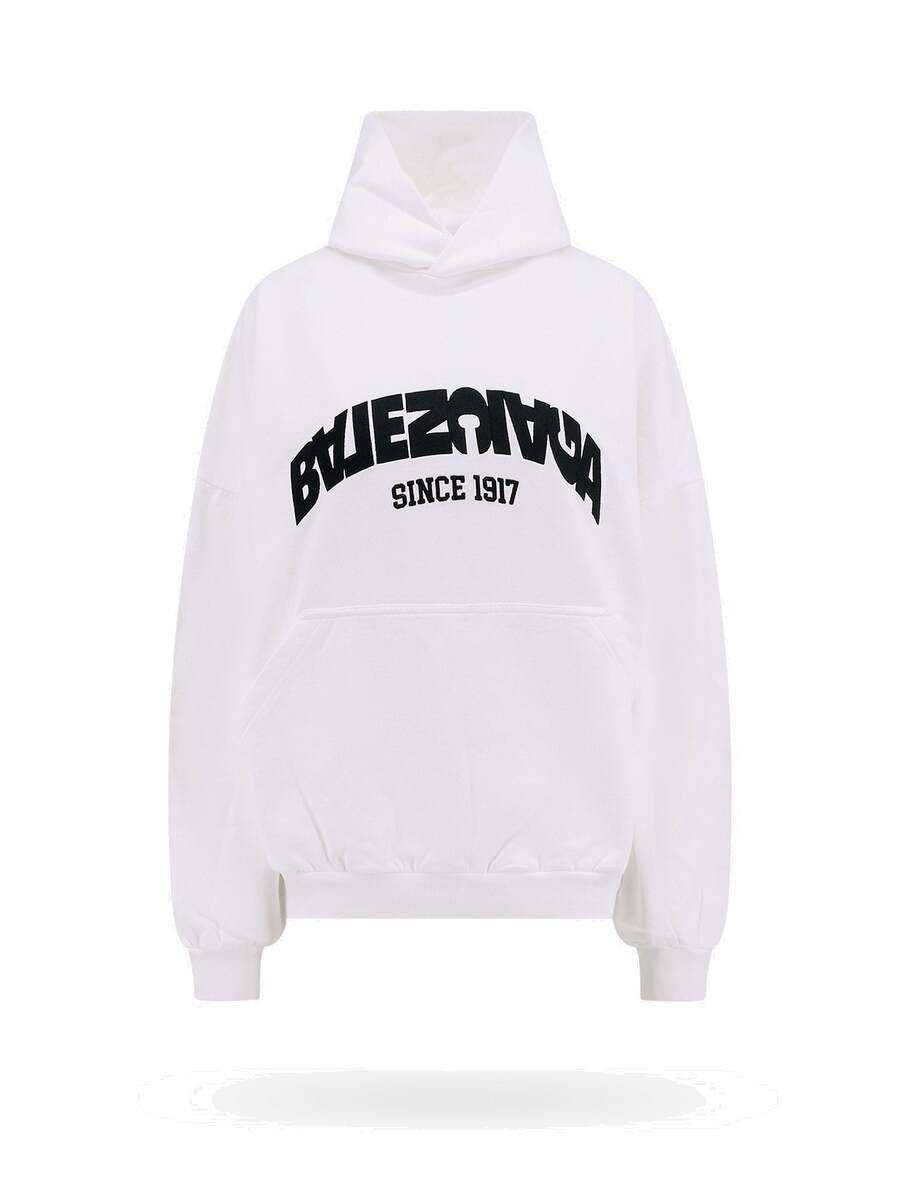 balenciaga sweater womens white