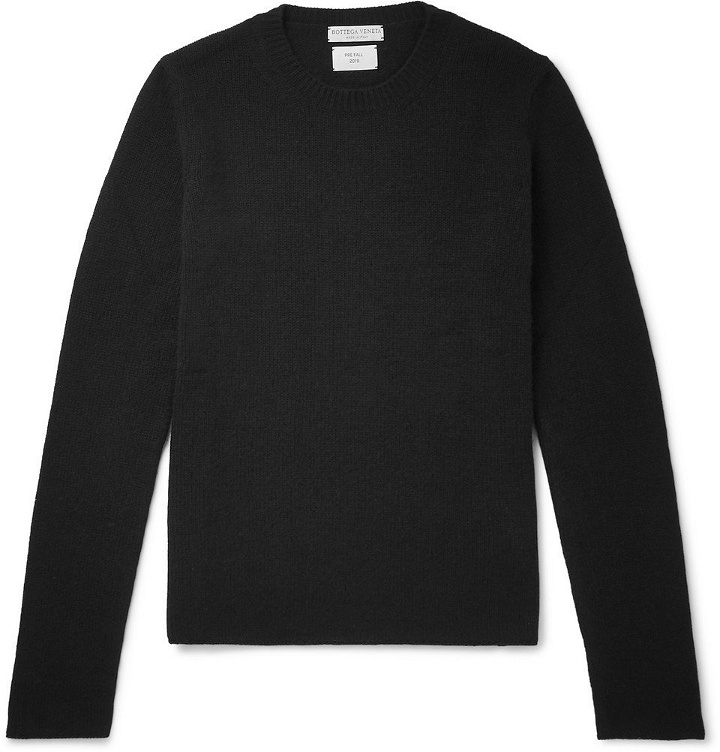 Photo: Bottega Veneta - Slim-Fit Cashmere Sweater - Black