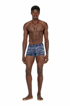 Diesel Three-pack of boxer briefs plain and camo - Trunks Mens in Blue