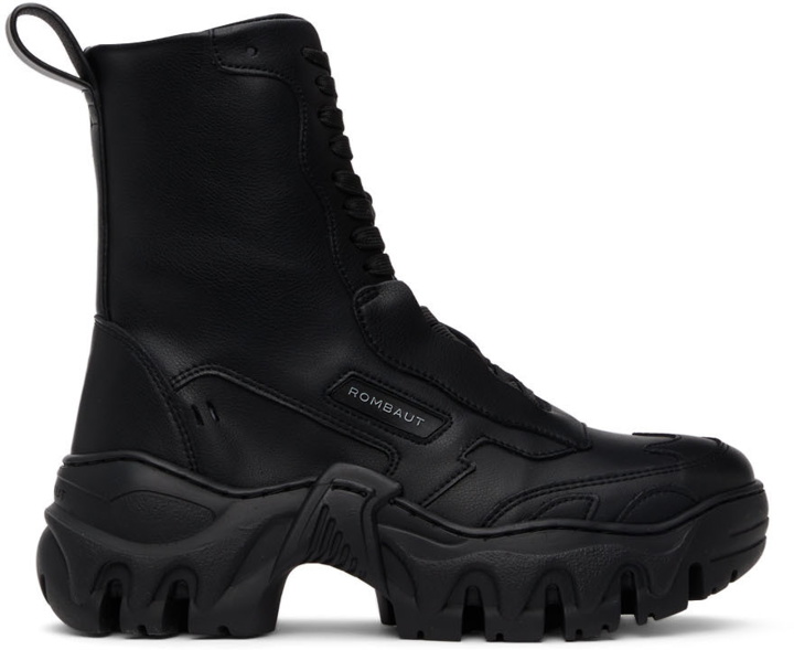 Photo: Rombaut Black Beyond Leather Boccaccio II Ankle Boots