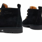 Fracap Men's M120 Commando Sole Scarponcino Boot in Black Suede