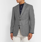 Richard James - Black Hyde Zigzag Wool Blazer - Gray