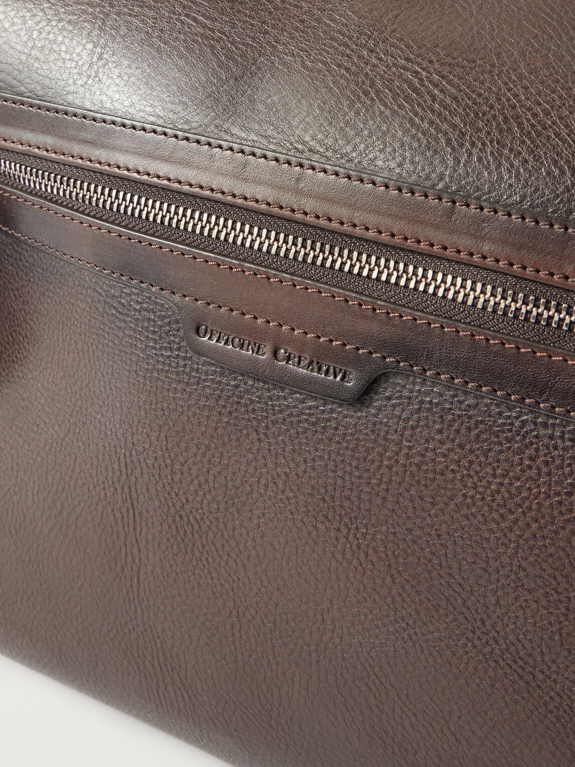Officine Creative - Jules006 Full-Grain Leather Weekend Bag