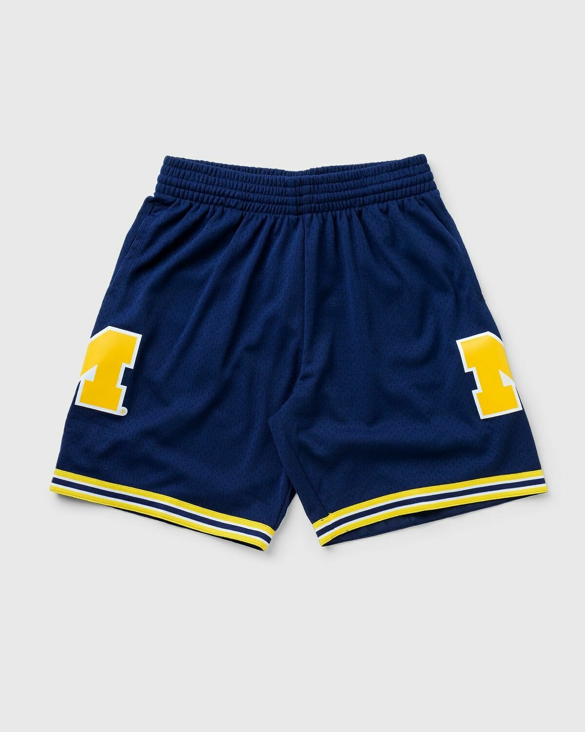 Mitchell & Ness Ncaa Swingman Shorts University Of Michigan Road 1991 92 Blue - Mens - Sport & Team Shorts
