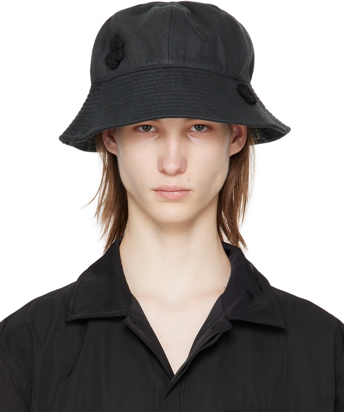 Photo: Song for the Mute Black Daisy Bucket Hat