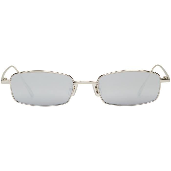 Photo: Gentle Monster Silver and Grey Palabra Sunglasses