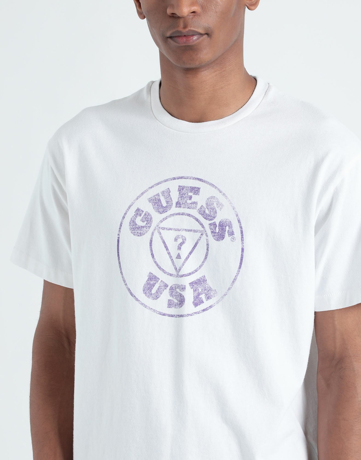 Guess Mens T-shirt in White