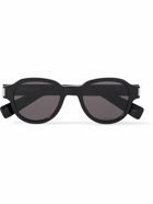 SAINT LAURENT - New Wave Round-Frame Acetate Sunglasses