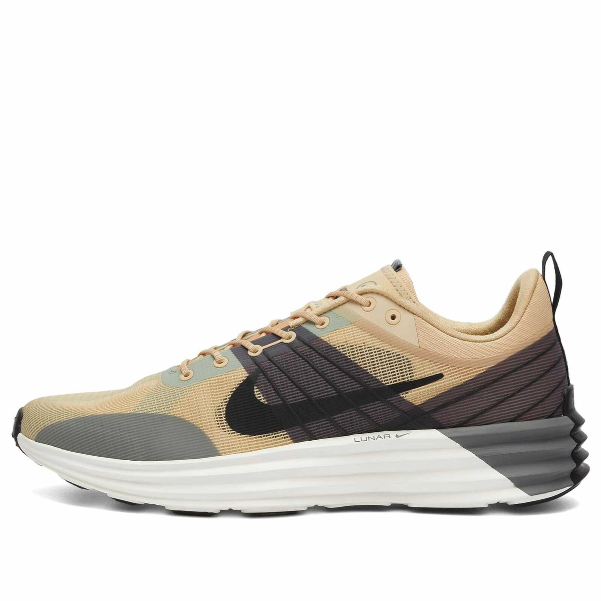 ★NIKE★大人気★LUNAR ROAM★追跡可 Nike Lunar Roam Men's Size 12.5 Running Shoes Off White Volt