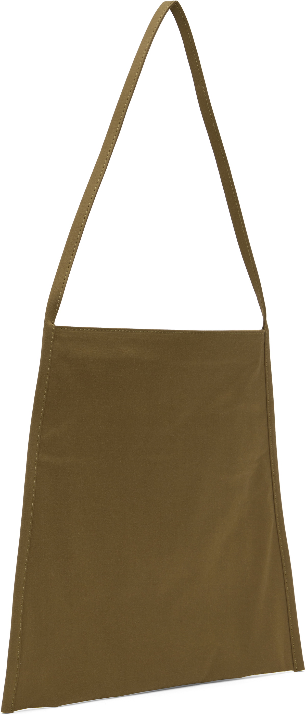 Ruohan Khaki Satin Tote