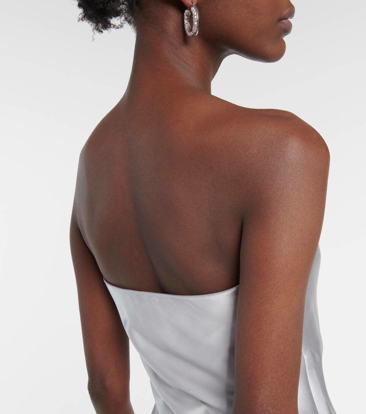 Christopher Esber Palladium strapless satin gown