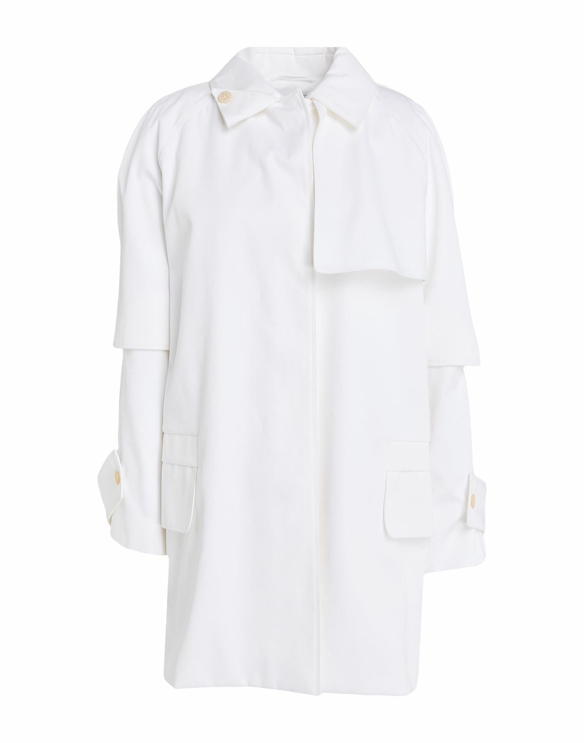 Max Mara Womens Overcoat & Trench Coat in Off white