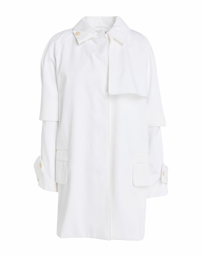 Photo: Max Mara Womens Overcoat & Trench Coat in Off white