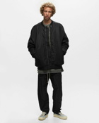 Rick Owens Drkshdw Woven Padded Bomber   Jumbo Flight Black - Mens - Bomber Jackets