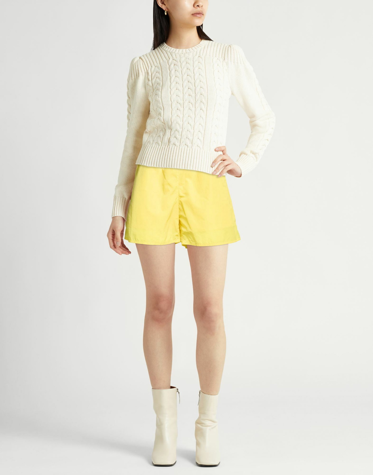 Jil Sander+ Womens Shorts & Bermuda Shorts in Yellow