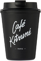Maison Kitsuné Black 'Café Kitsuné' Tumbler