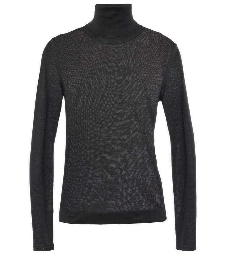 Photo: Tom Ford Cashmere and silk turtleneck top