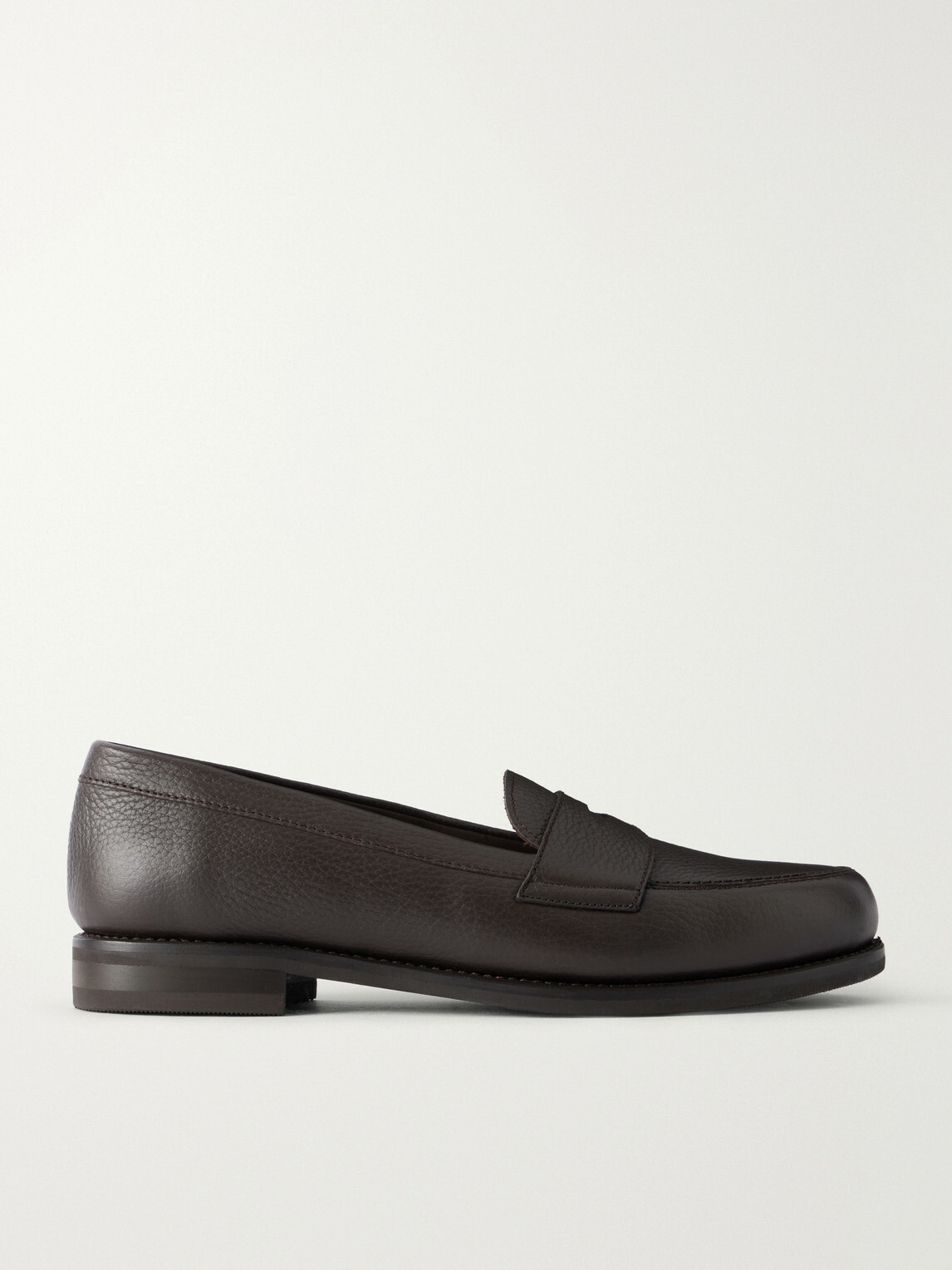 MORJAS - The Ivy Leather Penny Loafers - Brown