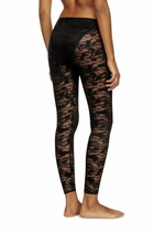 Diesel Camo lace leggings - Pants Womens in Black