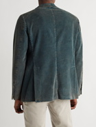 Massimo Alba - Cotton-Corduroy Blazer - Blue