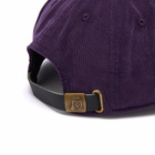 Nanga Men's x Tacoma Fuji Records Logo Corduroy Cap in Purple 