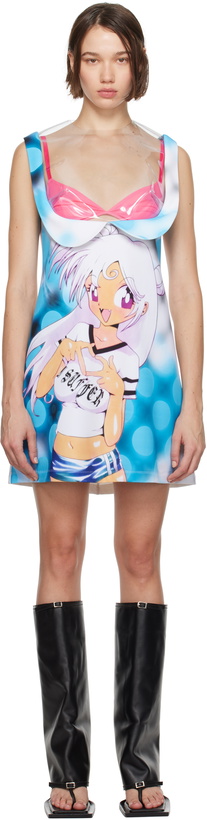 Ashley Williams White Cat Print Bella Dress Ashley Williams