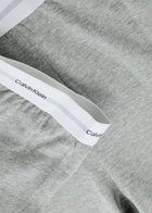 Calvin Klein Logo Stretch-cotton Pyjama Shorts Grey