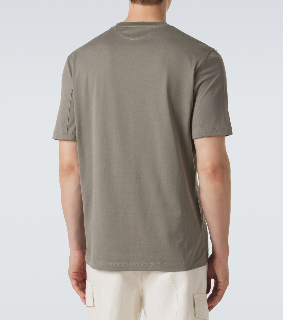 Brunello Cucinelli Logo cotton jersey T-shirt