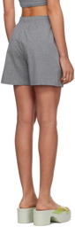 Alexander Wang Gray Relaxed-Fit Shorts