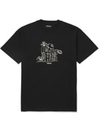 Carhartt WIP - Stone Age Logo-Print Cotton-Jersey T-Shirt - Black