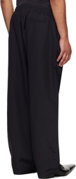 WILLY CHAVARRIA Black Ruff Rider Track Pants