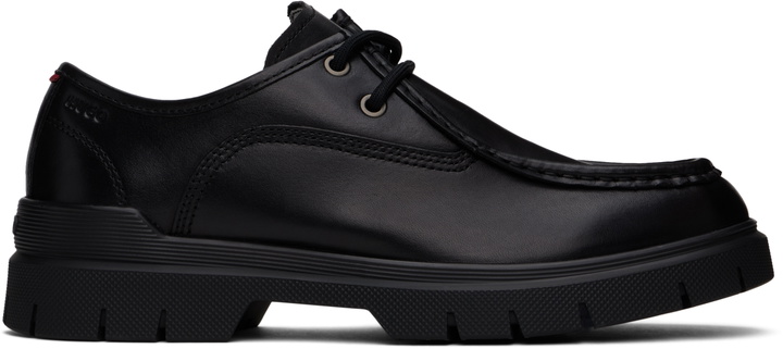 Photo: Hugo Black Double Stitching Derbys