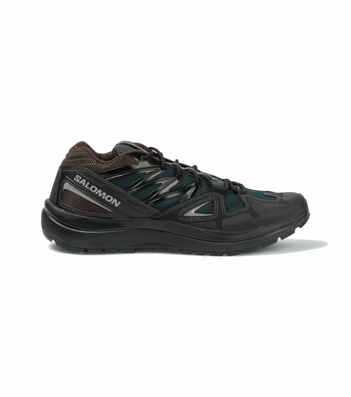And Wander x Salomon Odyssey Sneakers in Black and Wander