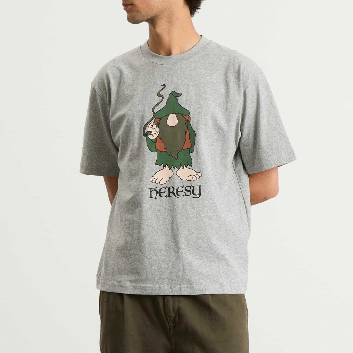 Heresy Men's Wizard T-Shirt in Marl