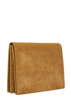 Metier Large Suede Jewellery Pouch - Tan - One Size