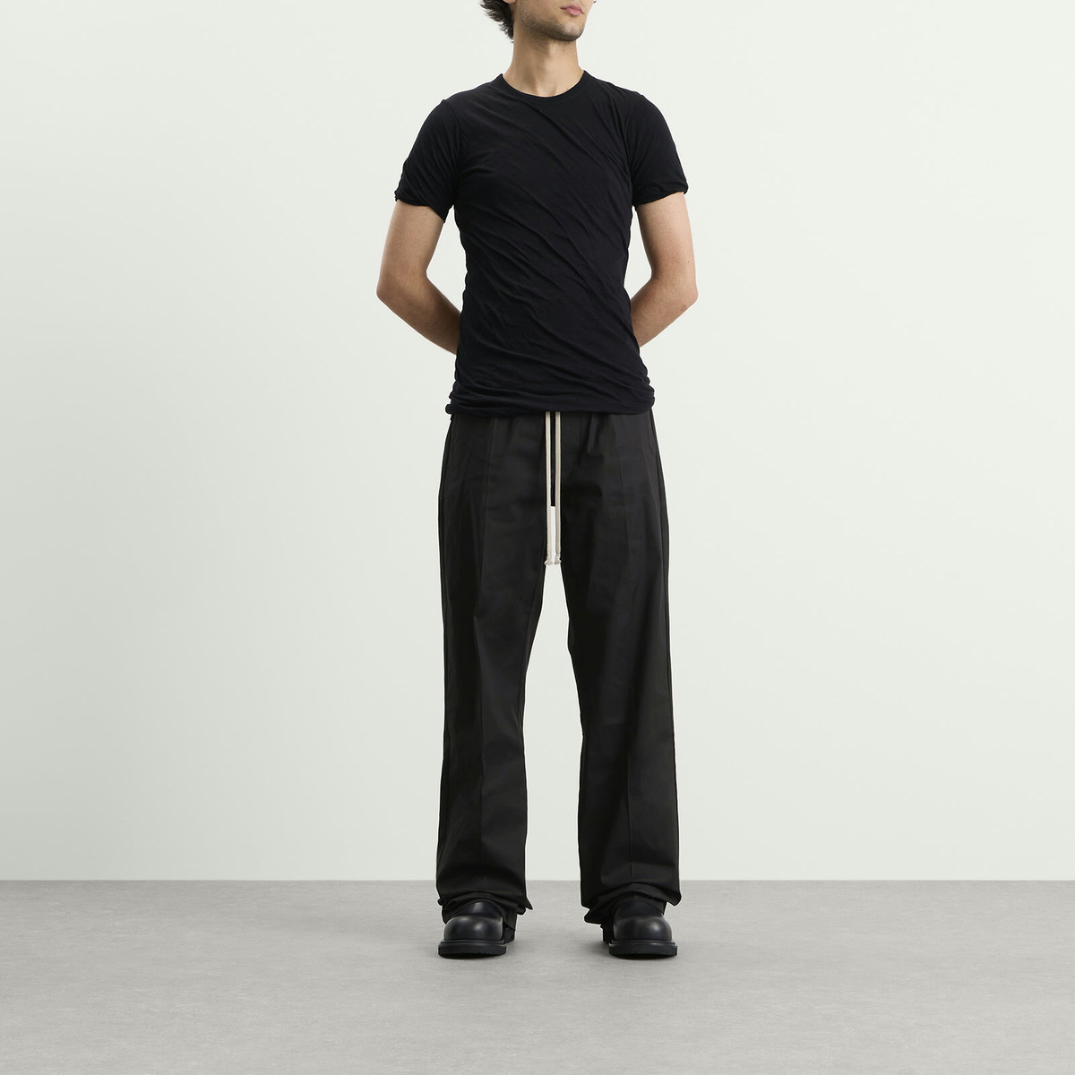 Rick Owens Men's Dietrich Drawstring Pant in Black