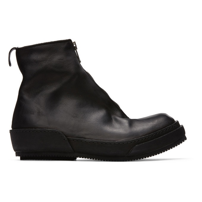 Photo: Guidi Black Horse Front Zip Boots