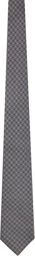 Brunello Cucinelli Gray Spotted Tie