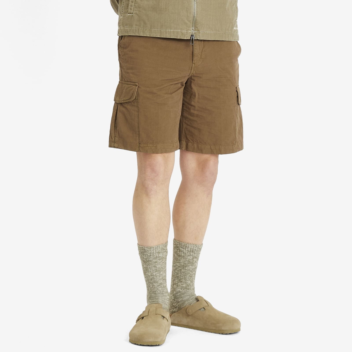 Paul Smith Men's Cargo Shorts in Green