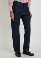 Drake's Straight-leg Denim Jeans Indigo