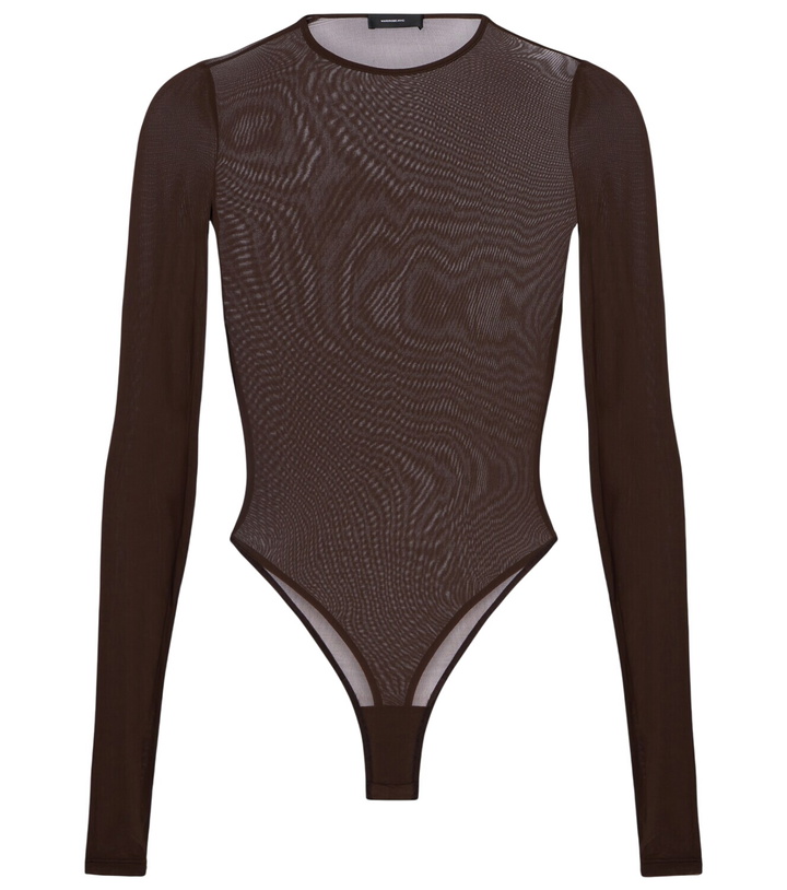 Photo: Wardrobe.NYC Sheer bodysuit
