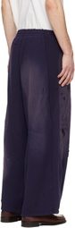 NEEDLES Purple Darts H.D Sweatpants