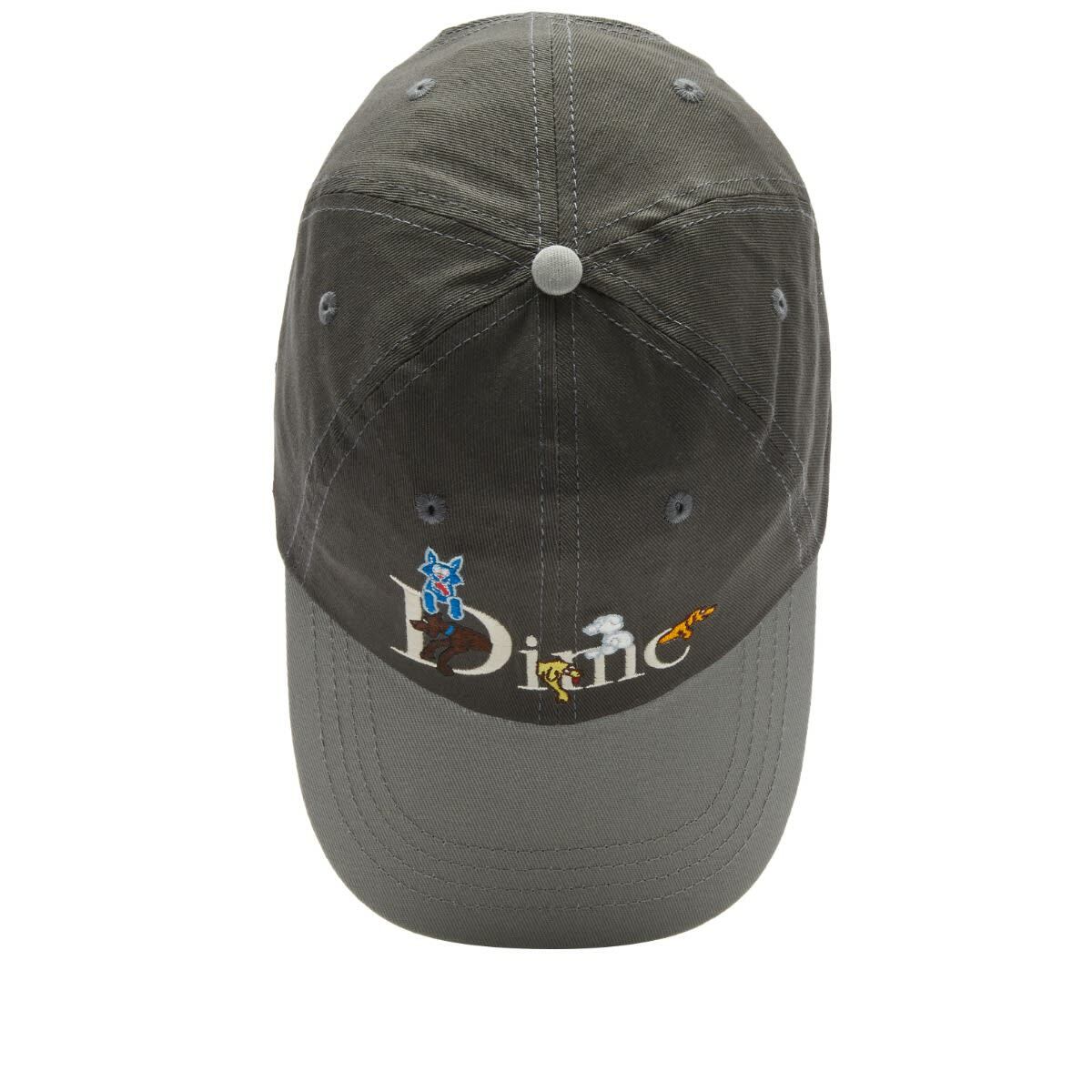 Dime Men's Classic Dogs 6 Panel Cap in Grey Dime