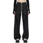 Rick Owens Moncler + Rick Owens Black Drawstring Sweatpants